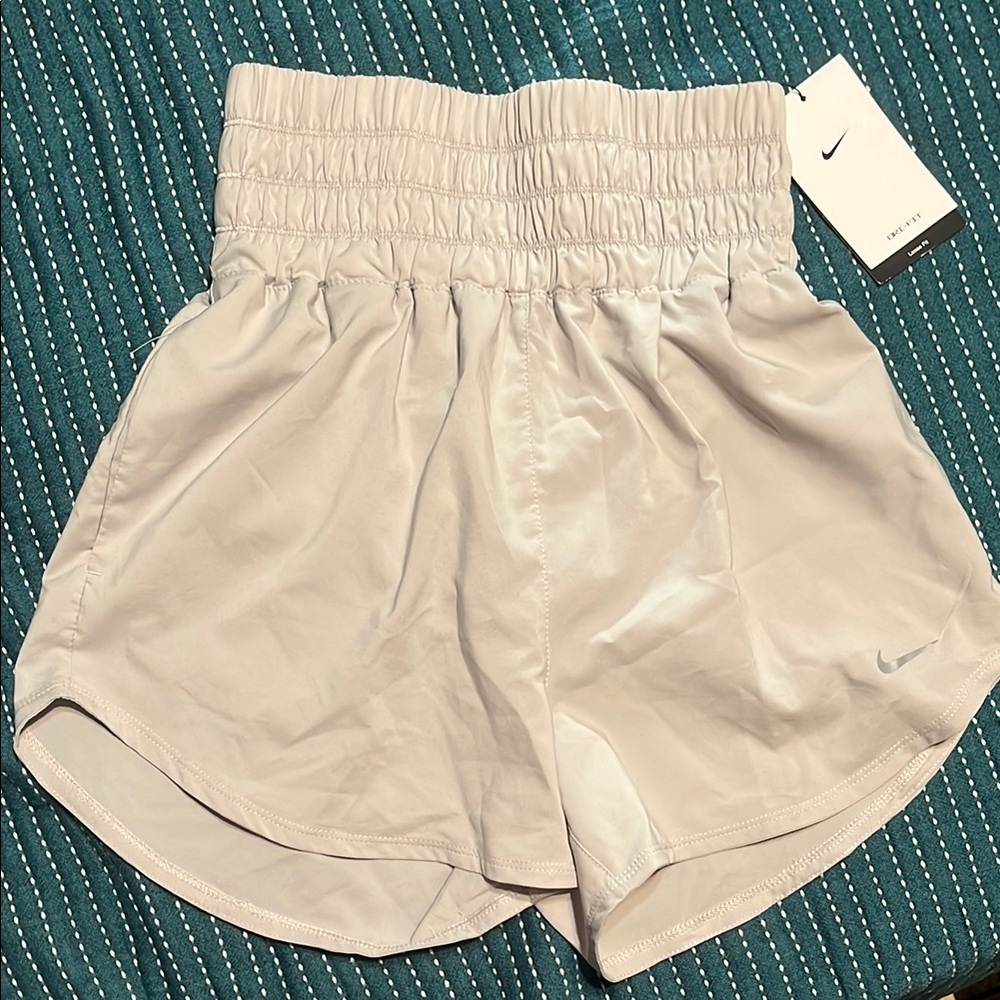 Nike Women's Light Gray Athletic Shorts